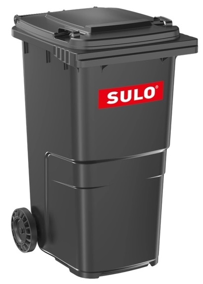 Контейнер для твердих побутових відходів 240 л SULO, чорний